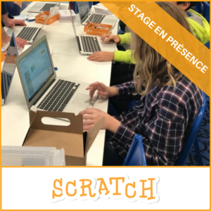 Stage de coding Scratch en présence Paris